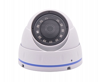 2MP офисная купольная IP камера с ИК подсветкой до 20м